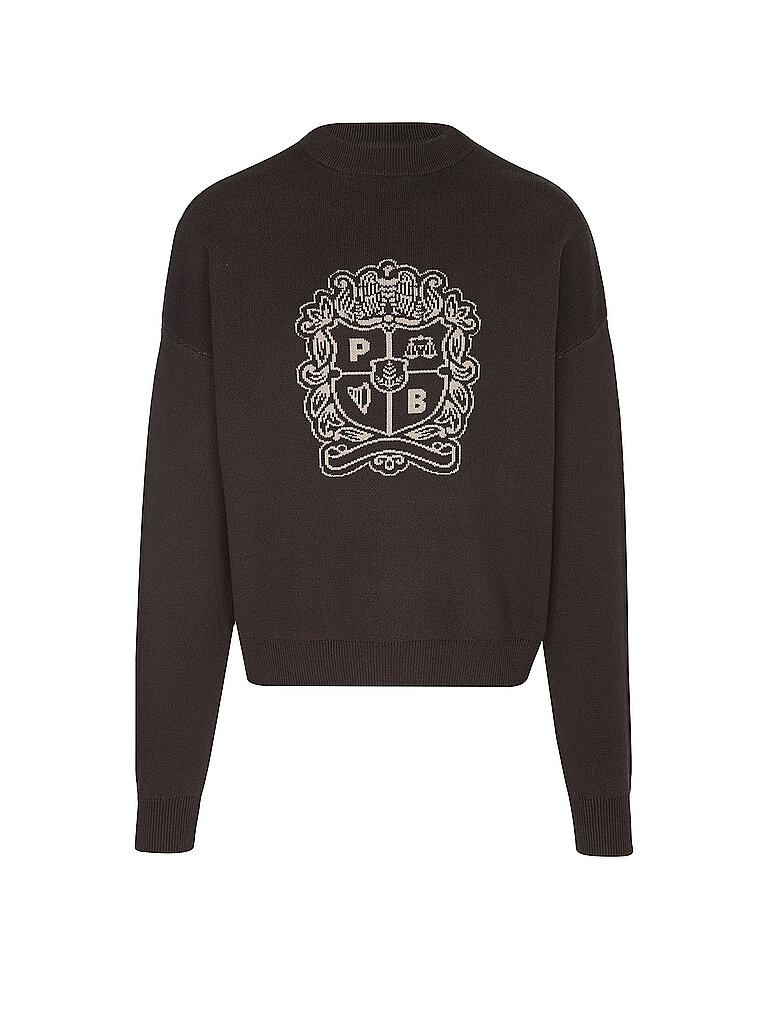 Nome prodotto: Pullover EMBLEM KNIT marrone L