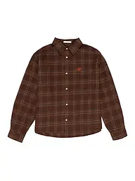 PROHIBITED | Camicia di flanella regular fit TIMBERER | Rosso scuro