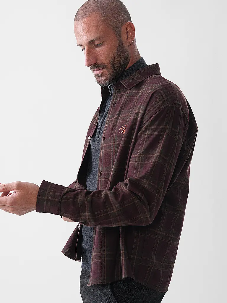 PROHIBITED | Camicia di flanella regular fit TIMBERER | 