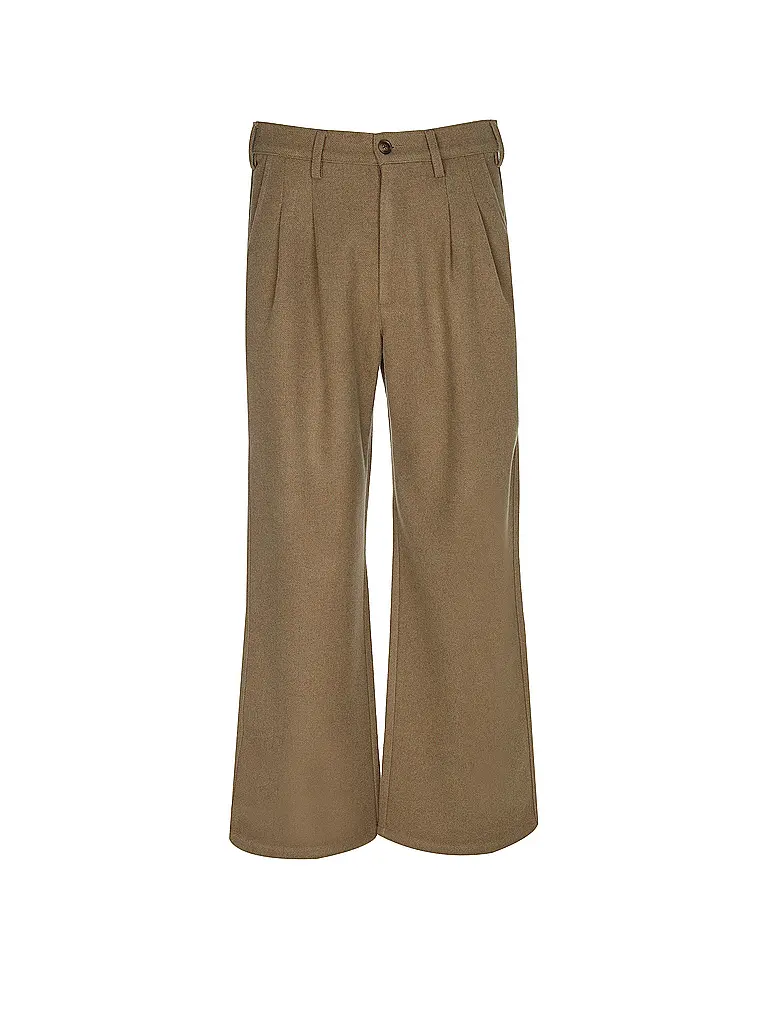 PROHIBITED | Nome prodotto: Pantaloni DOUBLE PLEATED CLUB PANTS | Cammello