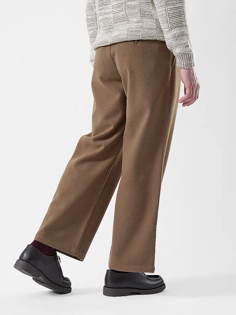 PROHIBITED | Nome prodotto: Pantaloni DOUBLE PLEATED CLUB PANTS | Cammello