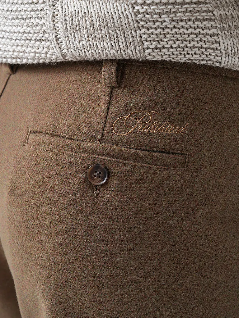 PROHIBITED | Nome prodotto: Pantaloni DOUBLE PLEATED CLUB PANTS | Cammello