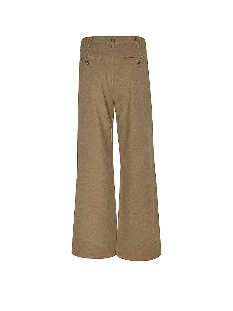 PROHIBITED | Nome prodotto: Pantaloni DOUBLE PLEATED CLUB PANTS | Cammello