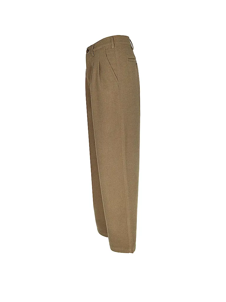 PROHIBITED | Nome prodotto: Pantaloni DOUBLE PLEATED CLUB PANTS | Cammello