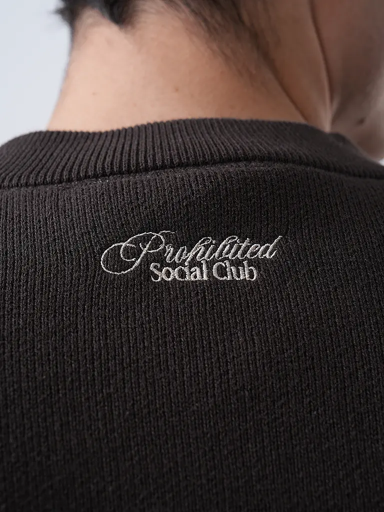 PROHIBITED | Nome prodotto: Pullover EMBLEM KNIT | Marrone