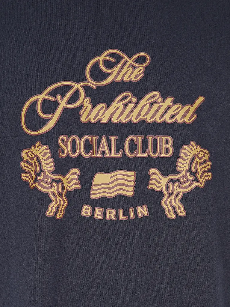 PROHIBITED | Nome prodotto: T-Shirt CLOUBHOUSE HOUSE | Blu scuro