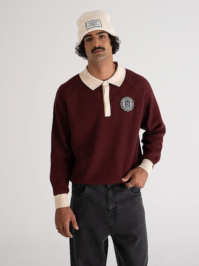 PROHIBITED | Pullover CUP | Rosso scuro