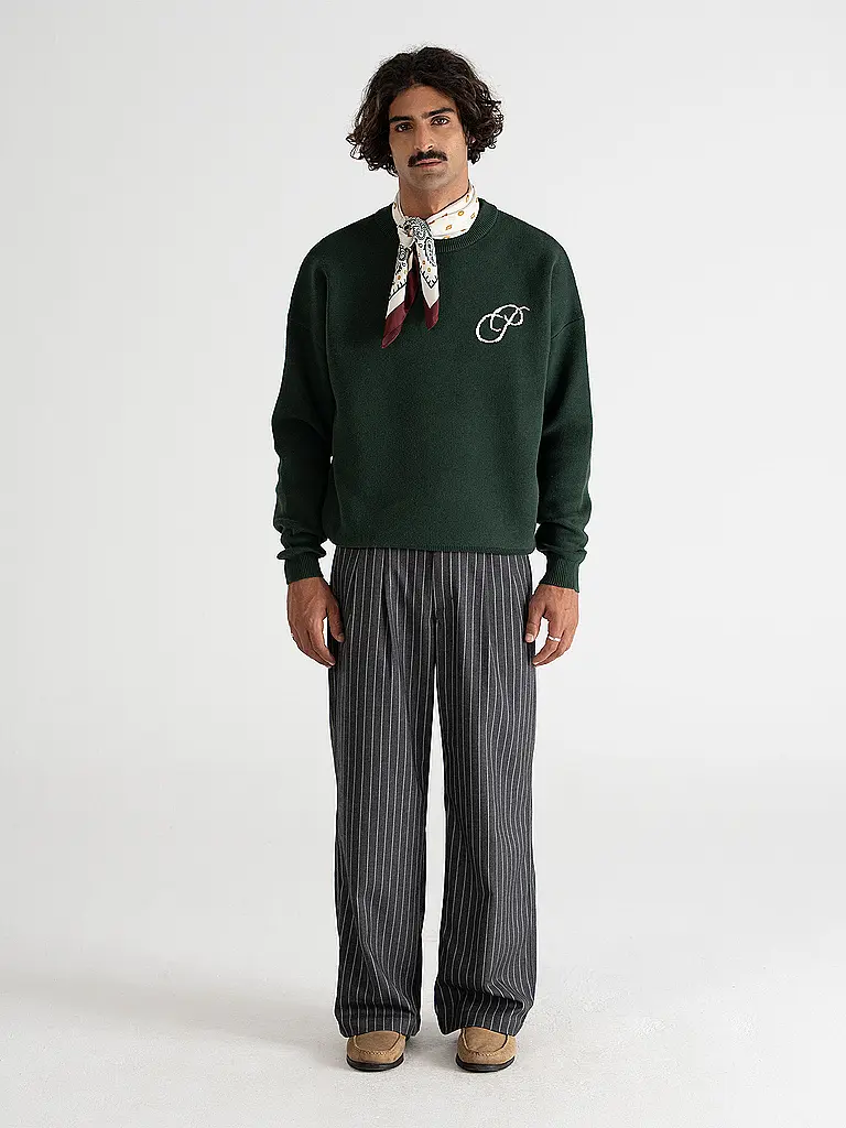 PROHIBITED | Pullover INITIAL | Verde scuro