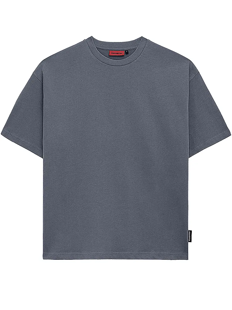 PROHIBITED | T-shirt oversize | Grigio