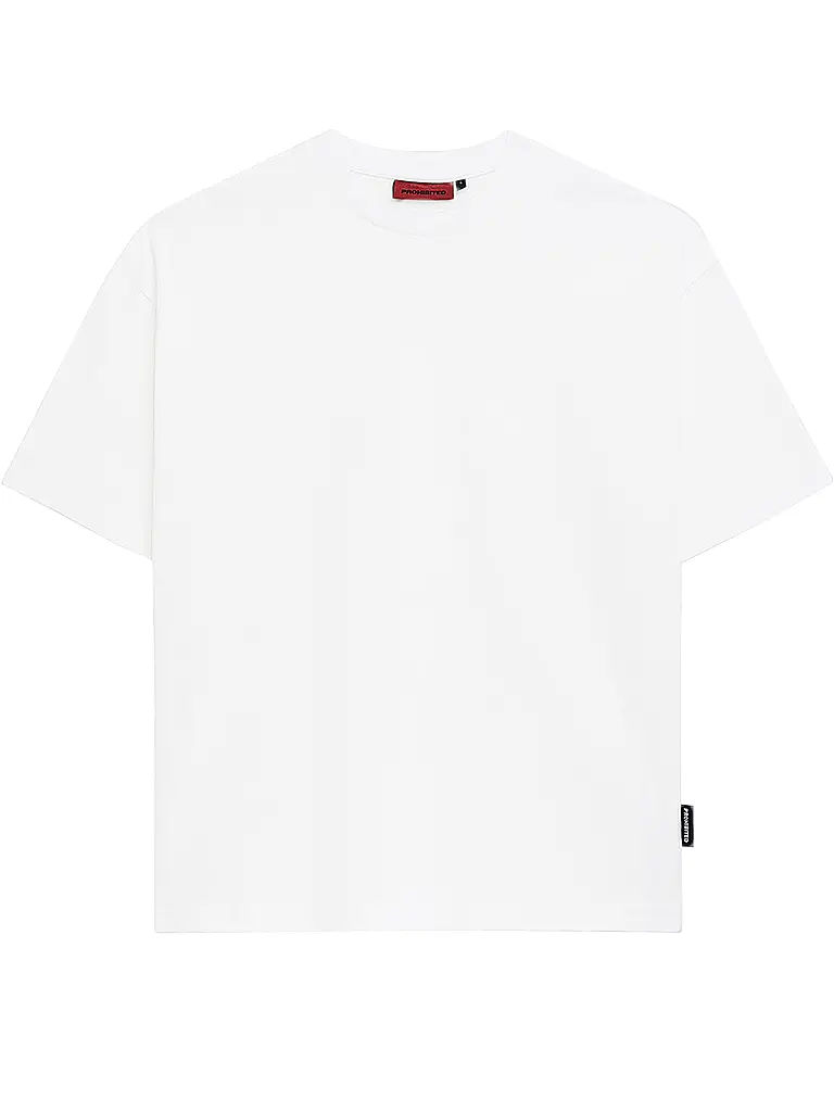 PROHIBITED | T-shirt vestibilità oversize | Bianco