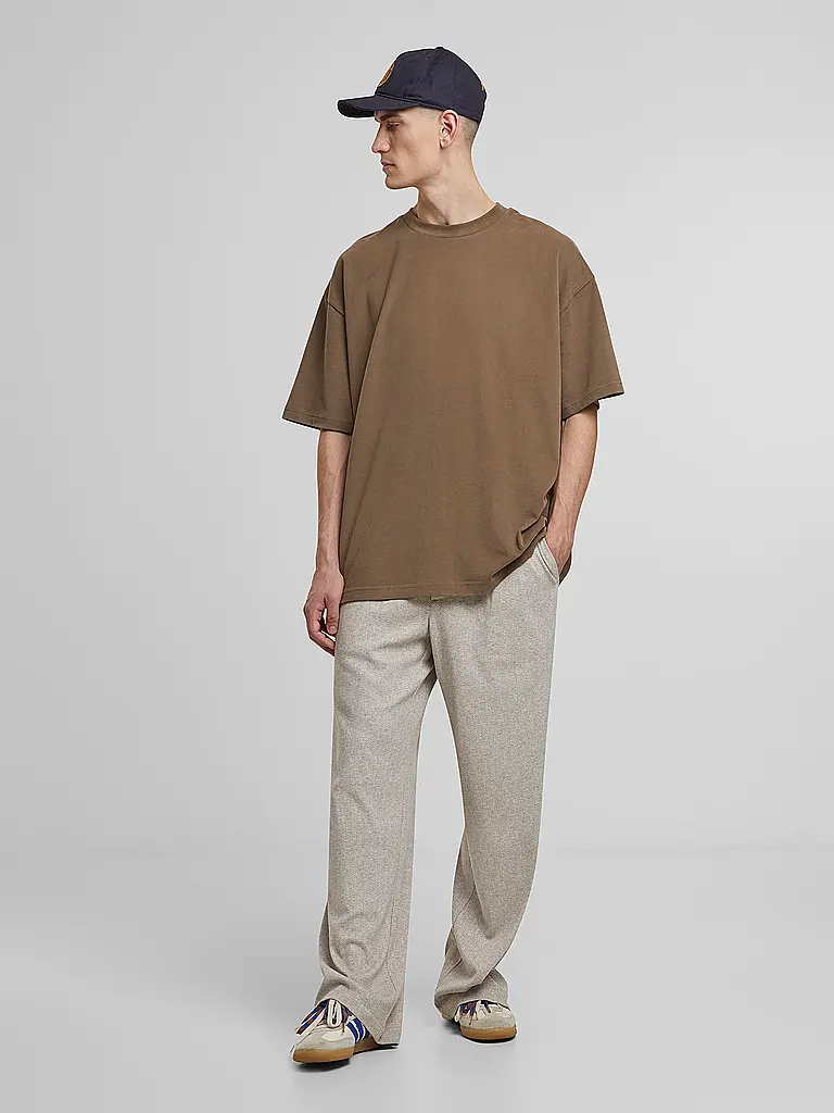 PROHIBITED | T-shirt vestibilità oversize | Marrone