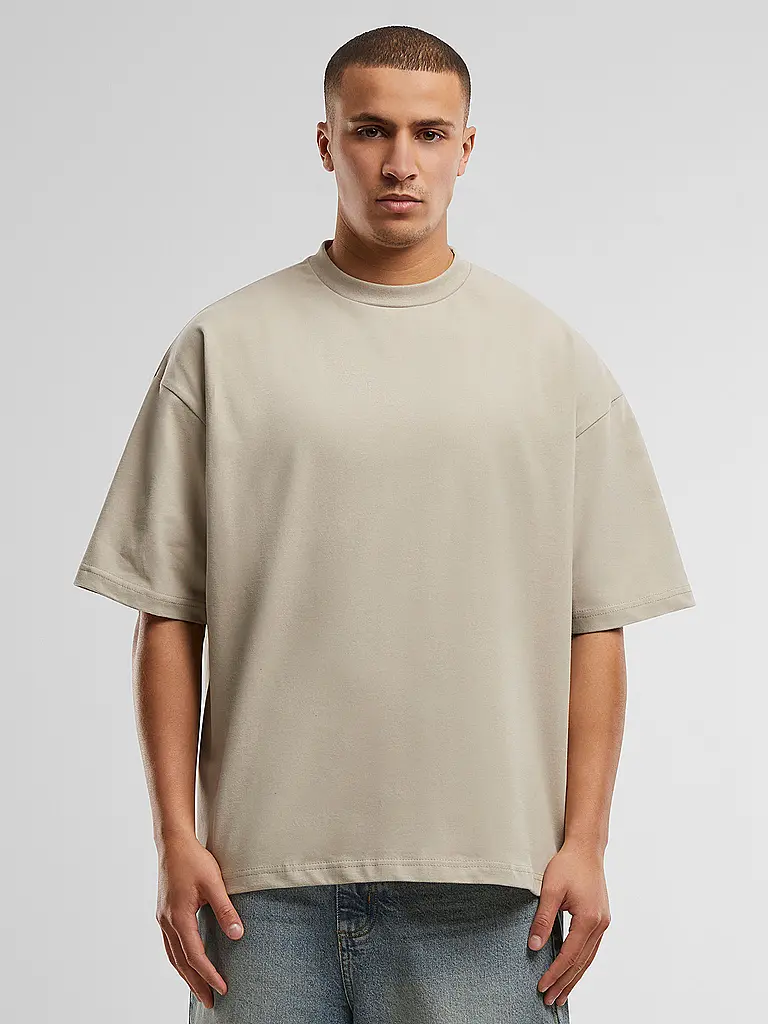 PROHIBITED | T-shirt vestibilità oversize | Beige