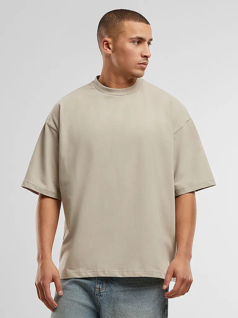 PROHIBITED | T-shirt vestibilità oversize | Beige