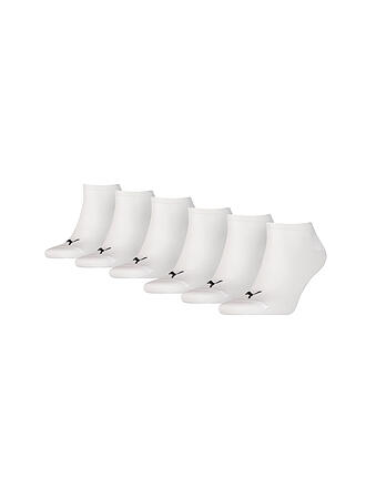 PUMA | Calzini sneaker confezione da 6 bianco