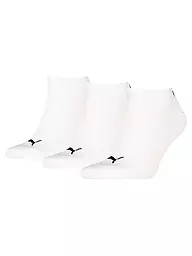 PUMA | Calzini sneaker confezione da 3 navy / grey | Bianco