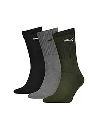 PUMA | Calzini sportivi confezione da 3 antracite | Oliva