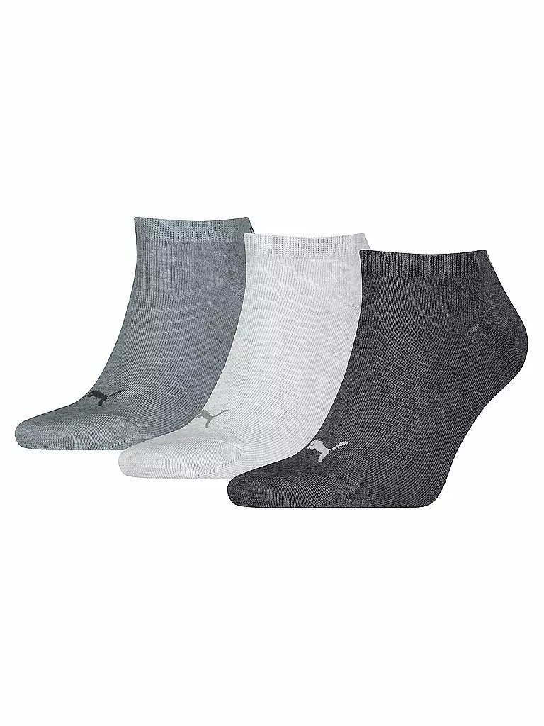 PUMA | Calzini sneaker confezione da 3 antracite | Grigio