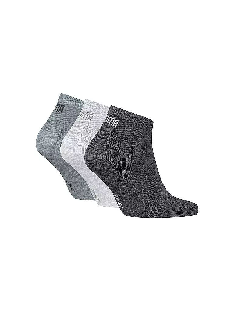 PUMA | Calzini sneaker confezione da 3 antracite | Grigio