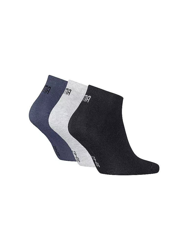 PUMA | Calzini sneaker confezione da 3 navy / grey | Blu