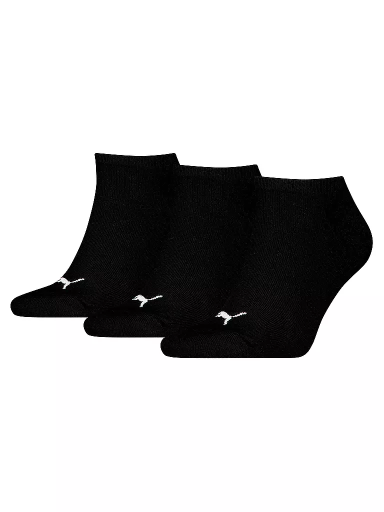 PUMA | Calzini sneaker confezione da 3 nero | Nero