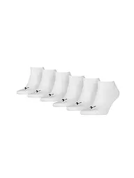 PUMA | Calzini sneaker confezione da 6 bianco | Bianco