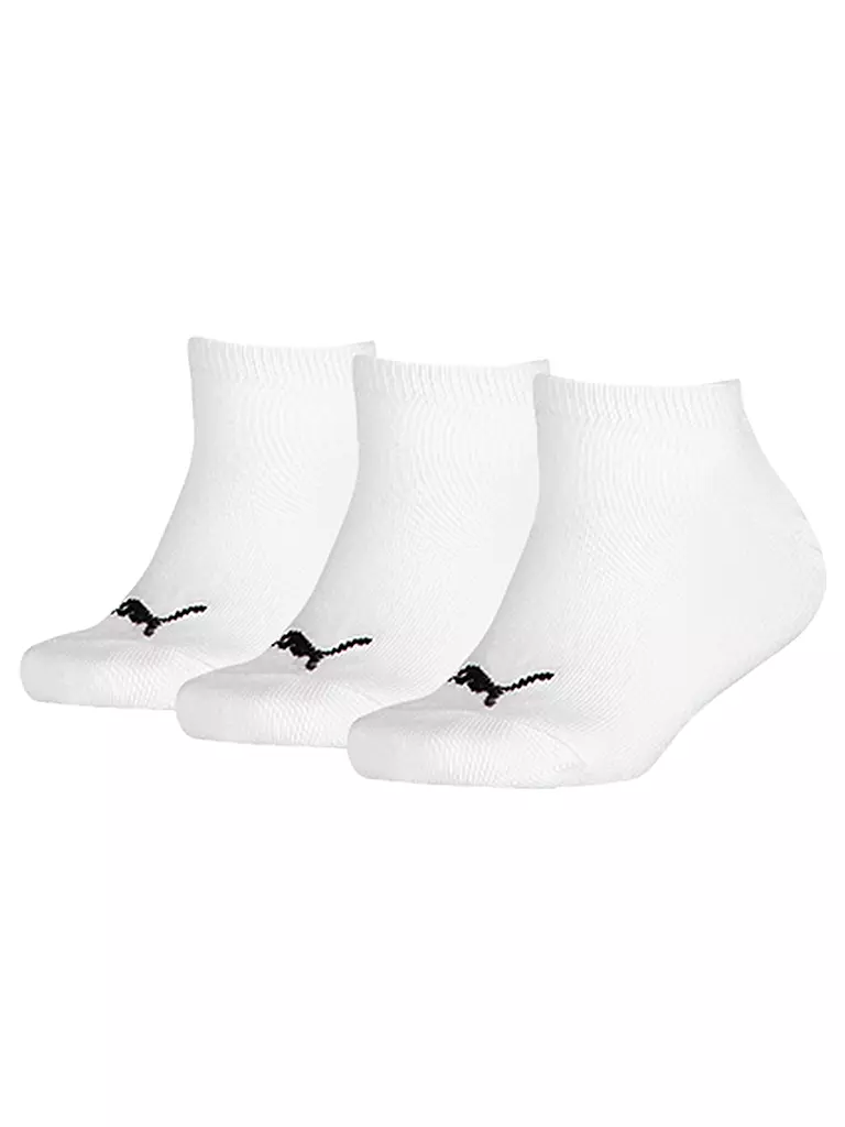 PUMA | Calzini sneaker da ragazzo confezione da 3 bianco | Bianco