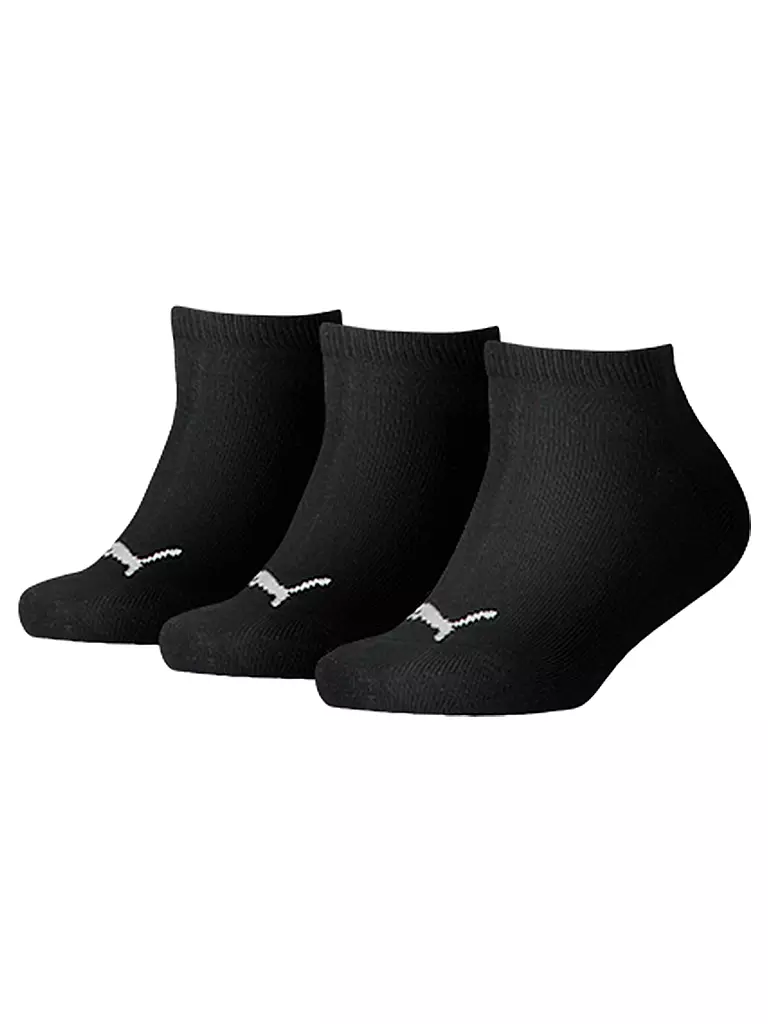 PUMA | Calzini sneaker da ragazzo confezione da 3 nero | Nero