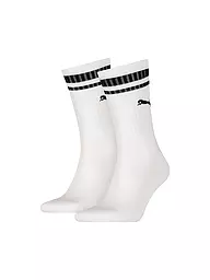 PUMA | Calzini sportivi confezione da 2 "Heritage" neri | Bianco