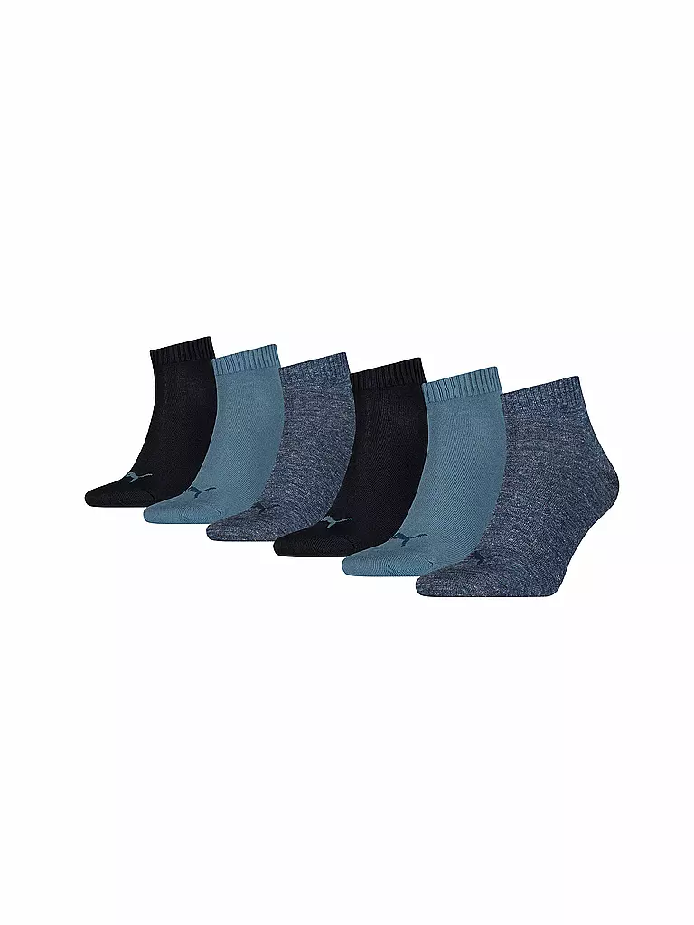 PUMA | Sneaker Socken 6er Pkg. blue combo | Blu