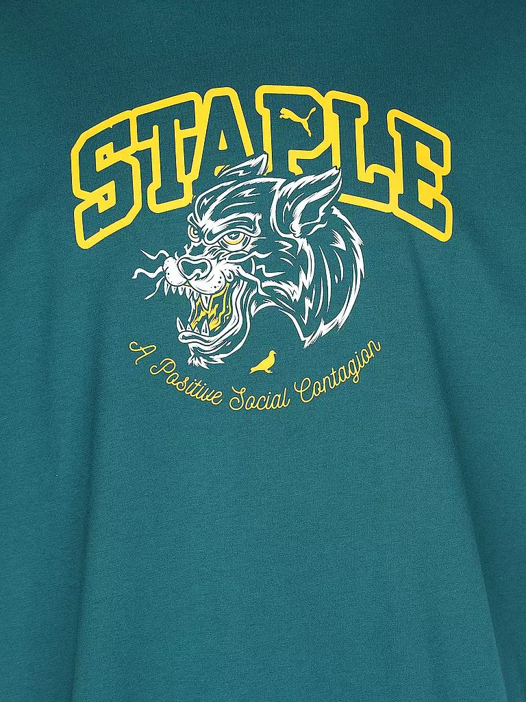PUMA | T-Shirt PUMA X STAPLE | Petrolio