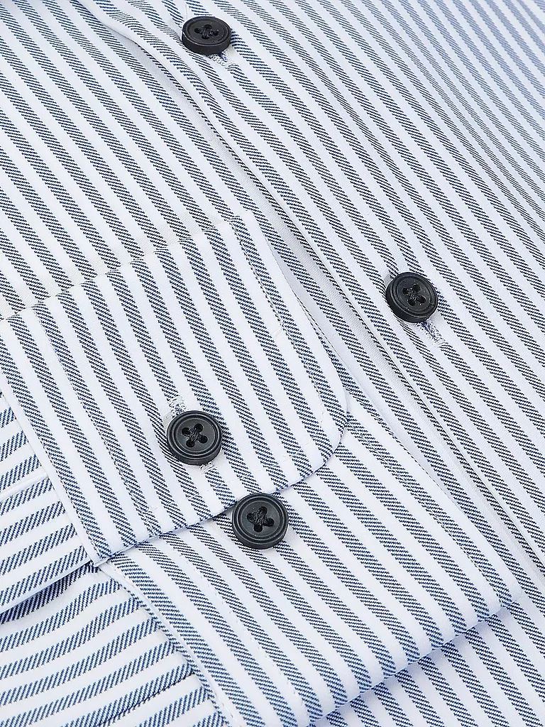 PURE | Business Hemd Slim Fit | Blu