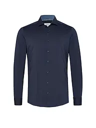 PURE | Camicia Slim Fit | Blu scuro
