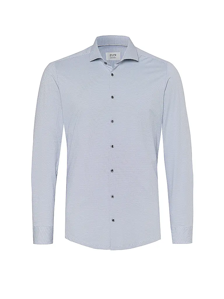 PURE | Camicia Slim Fit | Blu