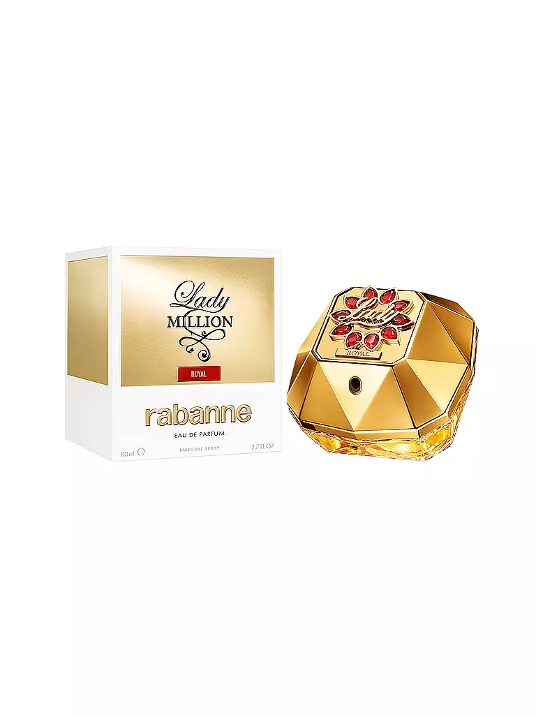 RABANNE | Lady Million Royal Eau de Parfum Spray Naturale 80ml | Senza colore