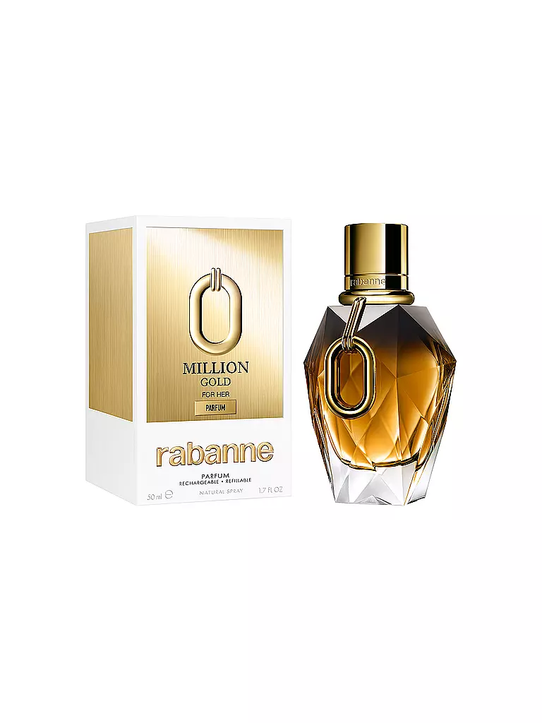 RABANNE | Million Gold For Her Parfum Parfum ricaricabile 50ml | Senza colore
