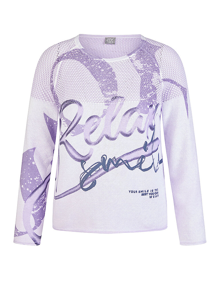 Rabe Pullover lilla 42