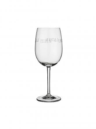RAEDER | Weinglas 22cm "Leben Lieben Lachen Lallen"