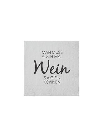 RAEDER | Tovaglioli da cocktail 25x25cm BISOGNA ANCHE DIRE VINO