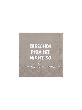 RAEDER | Tovaglioli per il pranzo 33x33cm UN PO' GRASSO....