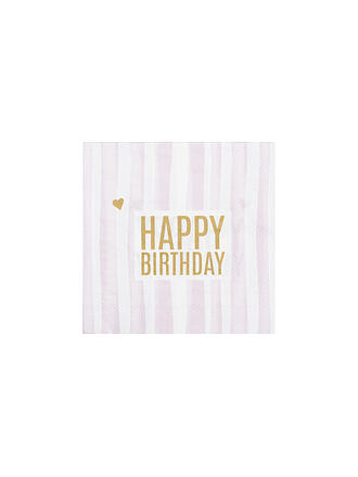 RAEDER | Tovaglioli per il pranzo 33x33cm HAPPY BIRTHDAY