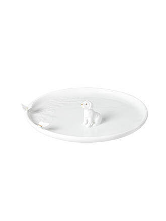 RAEDER | Piatto 17cm CANE Bianco