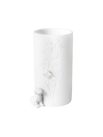 RAEDER | Vaso 9x13cm CANE SEDUTO Bianco