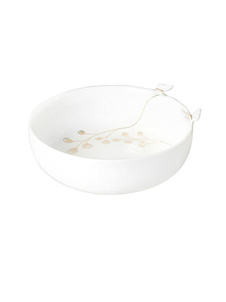 RAEDER | Schale groß SCHMETTERLING 14x4cm Weiss