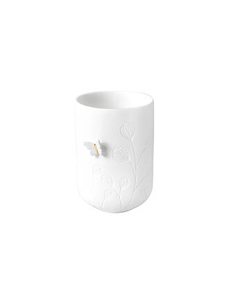 RAEDER | Portacandela SCHMETTERLING 6x9cm Bianco