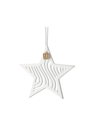 RAEDER | Ciondolo Stella di Natale 8x8cm Bianco