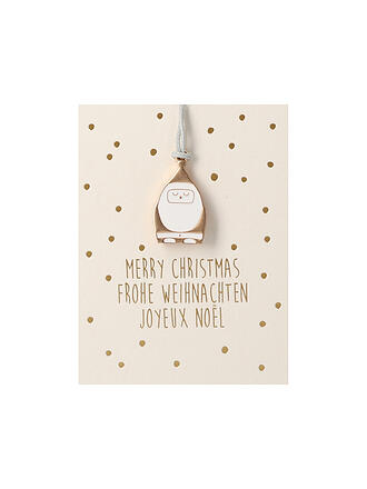 RAEDER | Decorazione natalizia MINI-ORNAMENT Babbo Natale