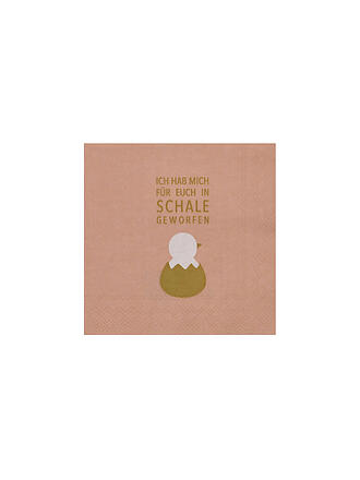 RAEDER | Tovaglioli da cocktail 25x25cm In Schale geworfen