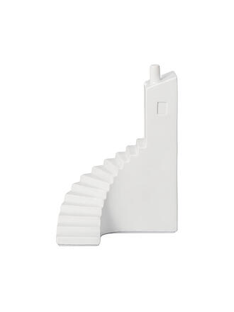 RAEDER | Fermalibri 11,8x17cm BÜCHERTREPPCHEN Bianco