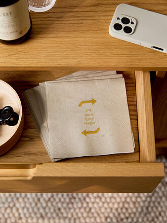 RAEDER | Serviette da pranzo 33x33cm Beige