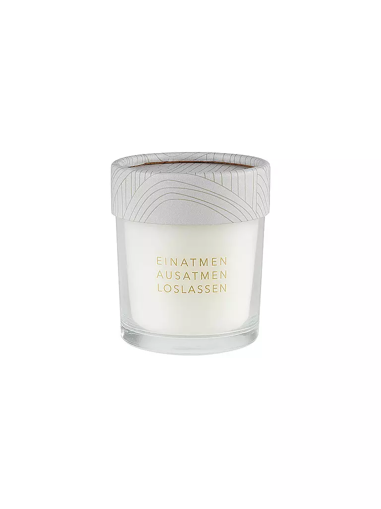 RAEDER | Candela profumata ZEN SPIRIT 7,6 cm Inspira, Espira | Bianco